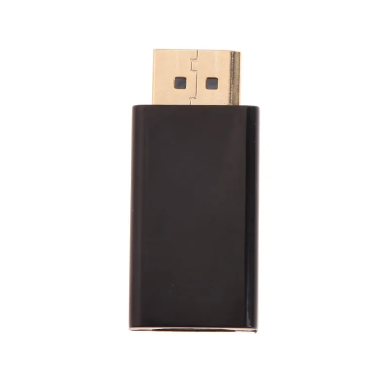 1000 шт. позолоченные Стандартные порты дисплея переходник DP папа-HDMI мама