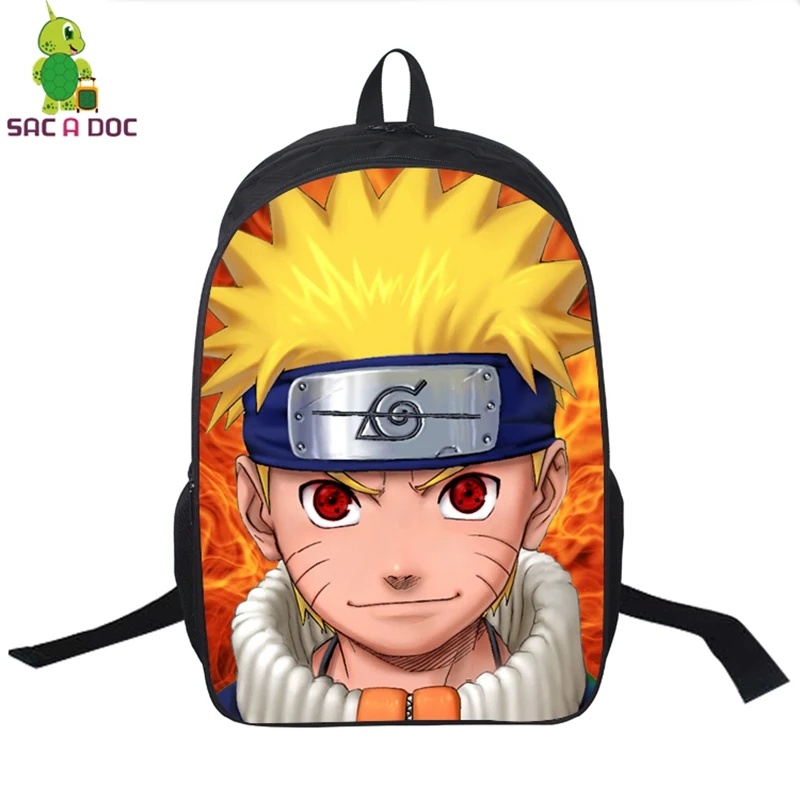 Школьная Сумка Наруто Аниме для мальчиков и девочек школьная сумка ноутбука