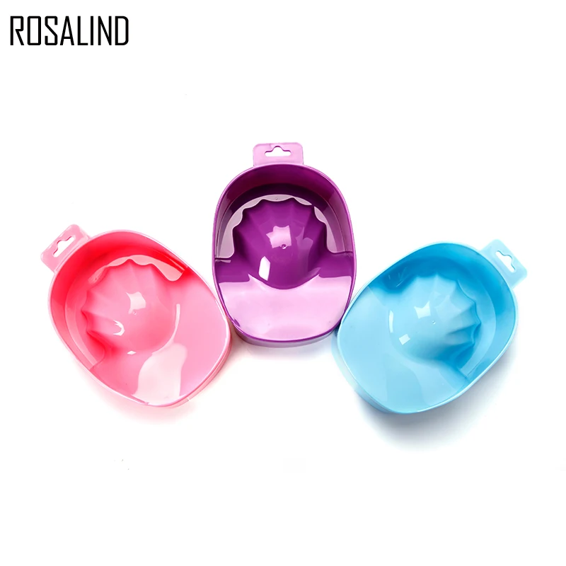 Инструмент для снятия лака ROSALIND 1 шт. акриловый сокер ногтей миска отмачиваемый