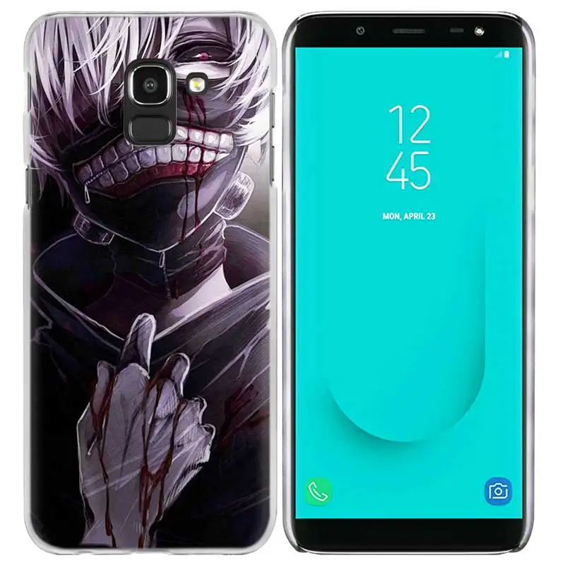 09 Токио телефон Ghouls чехол для телефона аниме Крышка корпуса для samsung Galaxy J7 J5 Prime J8 J6 J5 J4 Plus A6S A8S A20 A40 Coque - Цвет: 09
