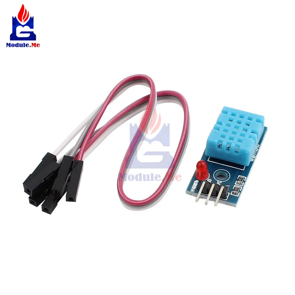 DIY Kit DHT11 Цифровой Датчик температуры и влажности с 3 Pin Dupont провода DHT-11 модуль датчика для Ardiuno