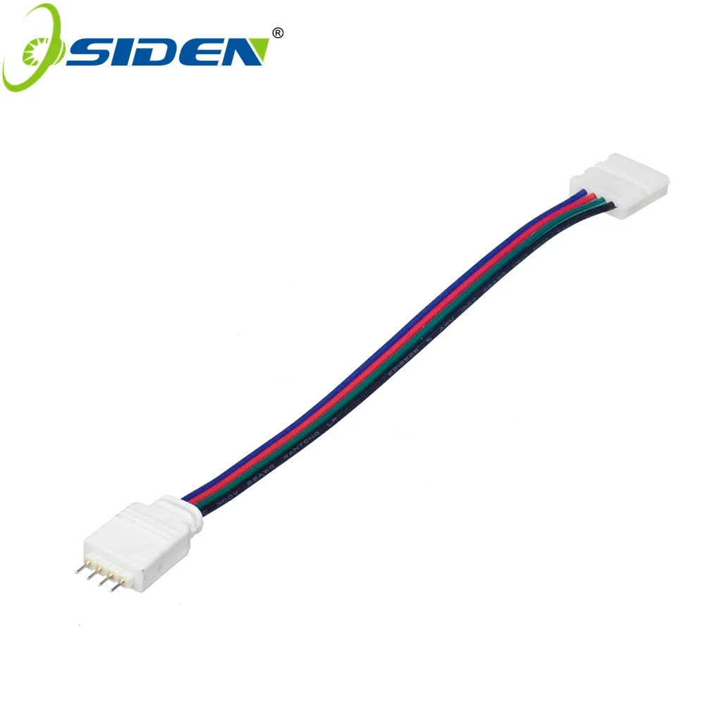 OSIDEN BX4P 10 мм без пайки удлинитель 4Pin светодиодные ленты разъемы RGB для 5050 ленты|rgb
