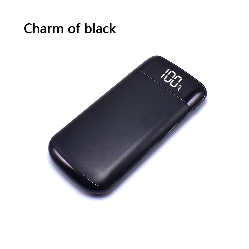 Внешний аккумулятор 30000 мАч портативный внешний 2 USB lcd power Bank зарядное устройство