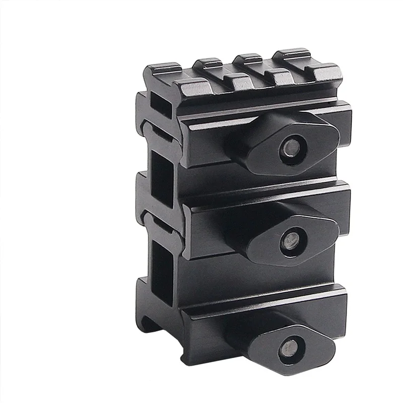 QD прицел Riser Rail Mount Quick Release низкий средний высокий профиль 3 слота 20 мм пикатинни для точечный прицел охотничий Accesso1-0038