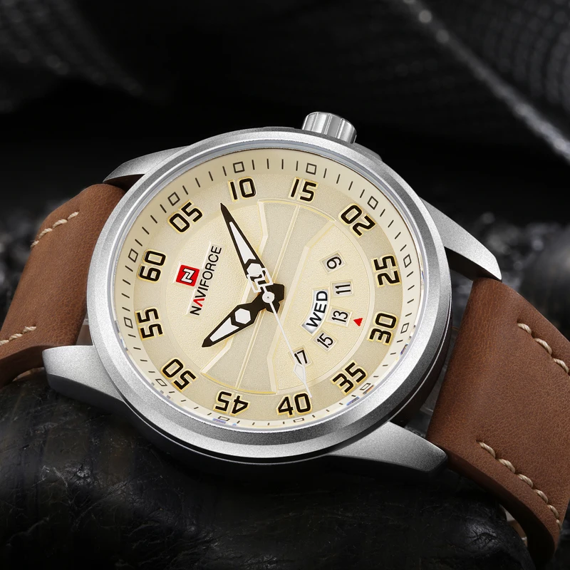 Роскошные Брендовые мужские кварцевые часы спортивные армейские военные с датой