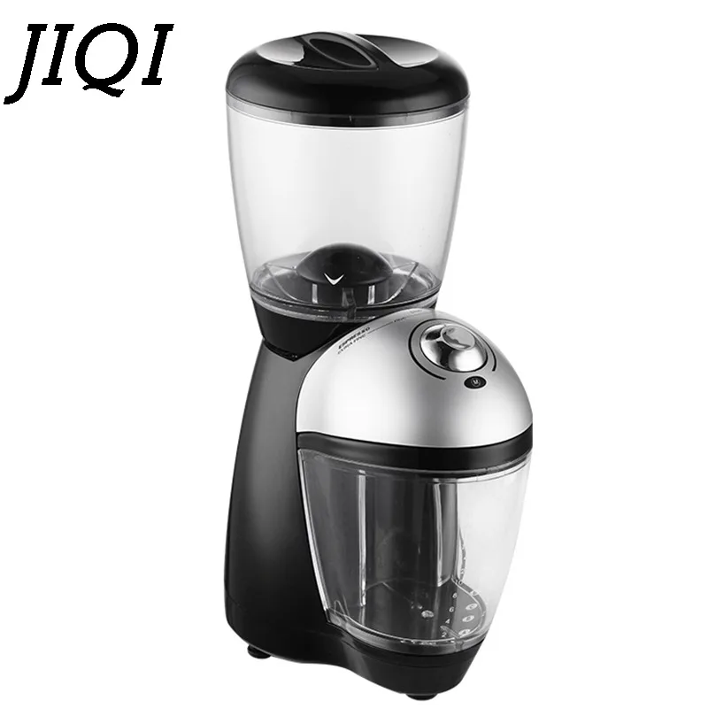 JIQI профессиональная итальянская электрическая кофемолка 220 В ЕС