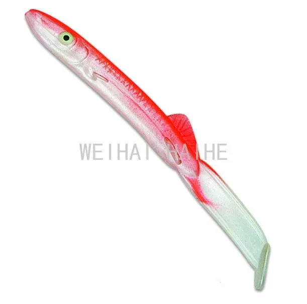 30pcs soft sandeel lures 13cm 15cm plastc fishing lure | Спорт и развлечения