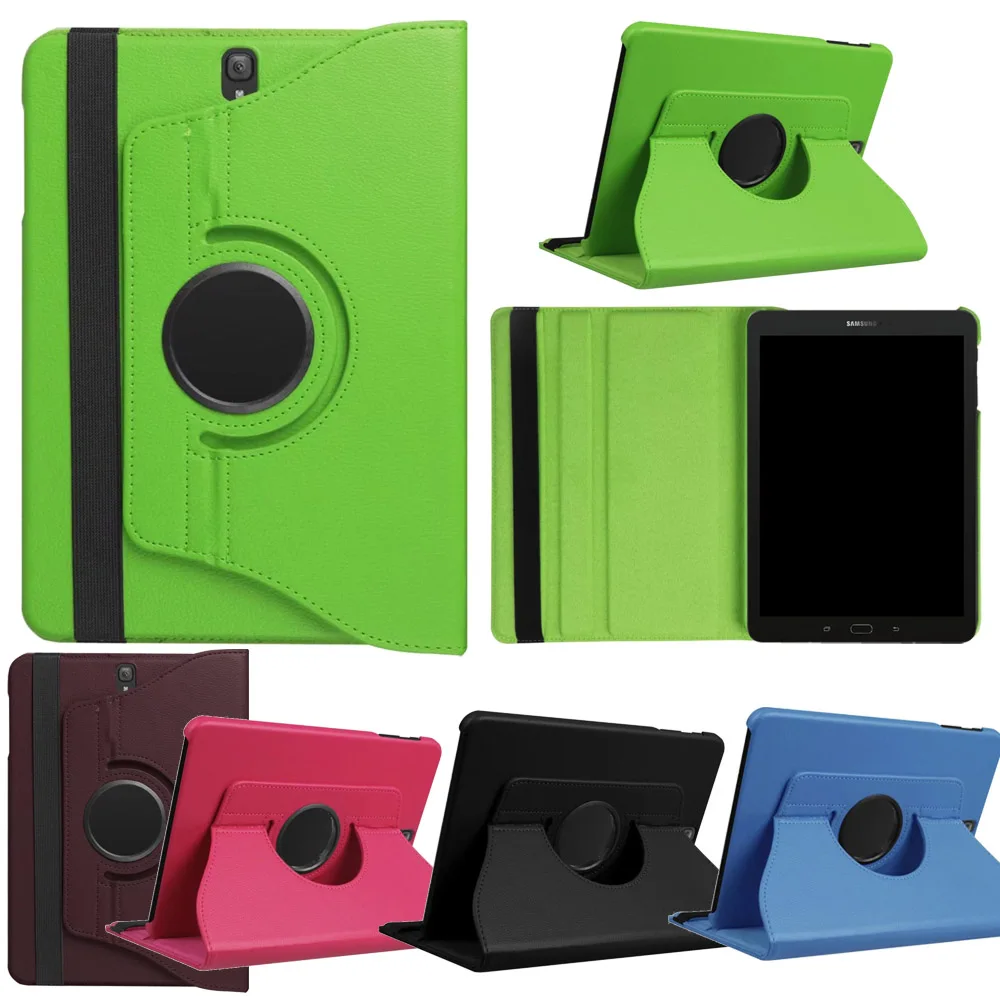 Новый Флип кейс из искусственной кожи с подставкой и поворотом на 360 градусов для