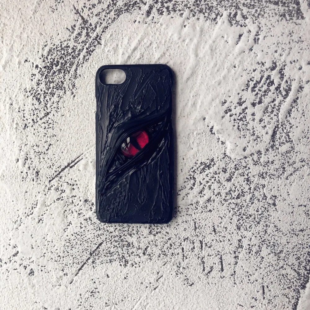 3D Cartoon New Arrival Terror Eyes phone case For iphone 6 7 8 Plus X XS XR Hardcore Soft TPU Back Cover |