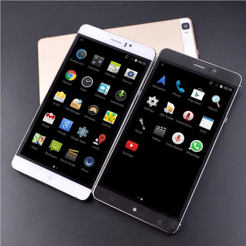 Best 6 дюймов телефон mtk6580a Quad Core 4800ma батареи Android 5.1 Dual SIM карты 3G WCDMA разблокирован