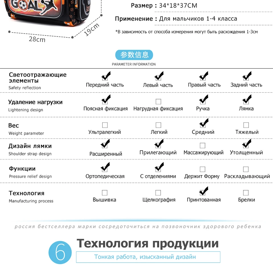 Гризли дети мультфильм Начальная Школа сумки для детей портфель многофункциональный ортопедический рюкзак для Обувь для девочек Класс 1-4 года
