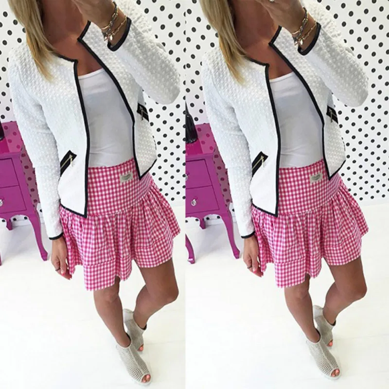 2018 модные женские туфли Новинка Футболки Осень Для женщин с длинным рукавом в