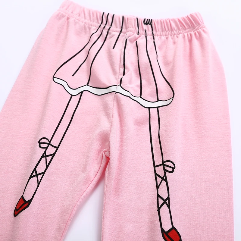 

Kids Toddler Girls Clothes Set Cartoon Little Girl Long Sleeve T-shirt+Pants 2pcs Autumn Winter Pink Children Clothing Outfits