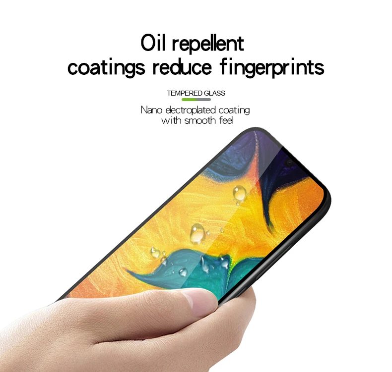 Для samsung Galaxy A40 закаленное стекло MOFi для samsung Galaxy A40 защита экрана полное покрытие пленка закаленное стекло