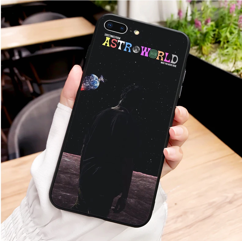 Чехлы для телефонов Travis Scott Astroworld Sicko Mode Apple iPhone MAX XR XS X10 5 6 7 8Plus 11 Pro мягкий