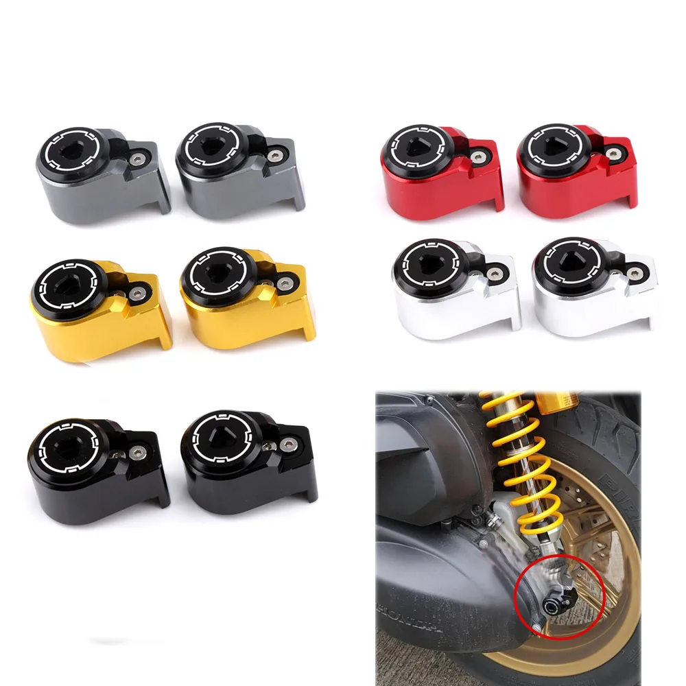 CNC Амортизатор Противоугонный замок для Yamaha Xmax 125 250 300 400 Nmax125 Nmax155 Aerox Nmax 155 Honda PCX125
