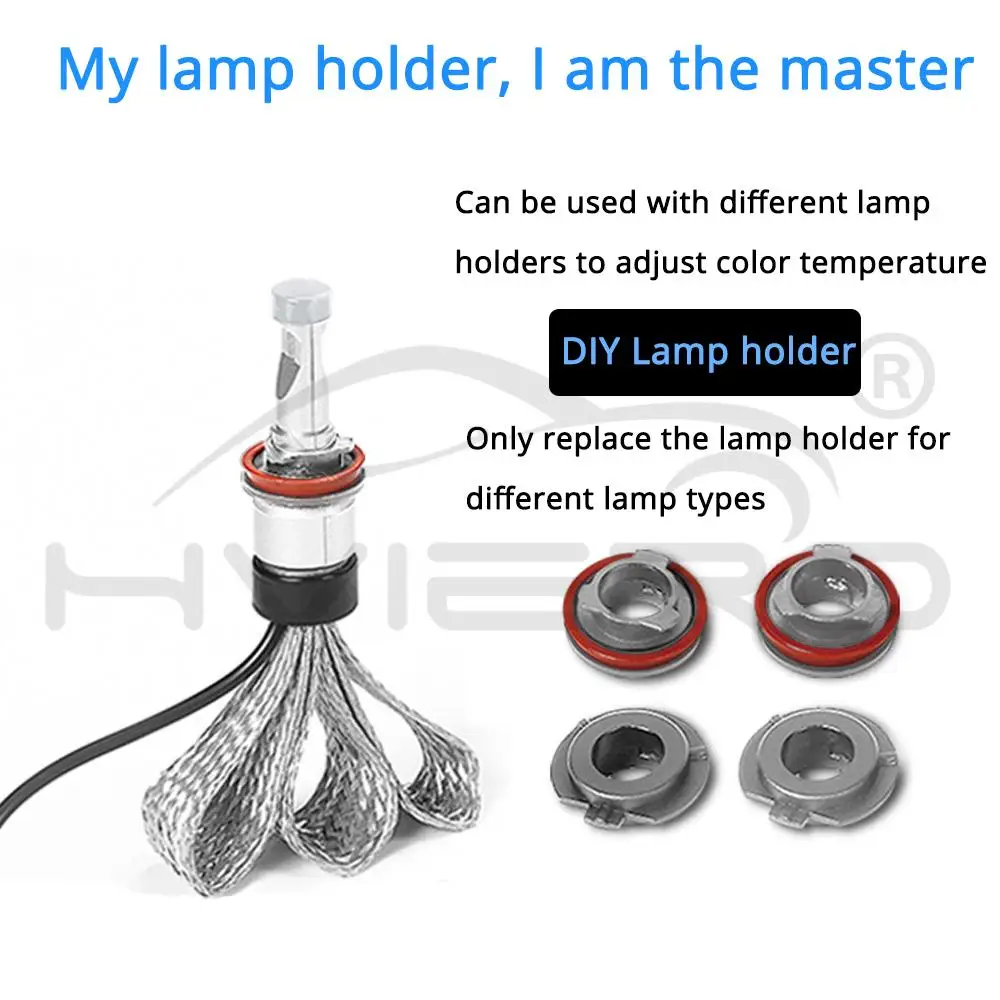 2X AG16 CSP автомобильные головные фары лампы авто H1 Led H4 H7 H8 H9 H10 H11 9005 HB3 9006 HB4 9012