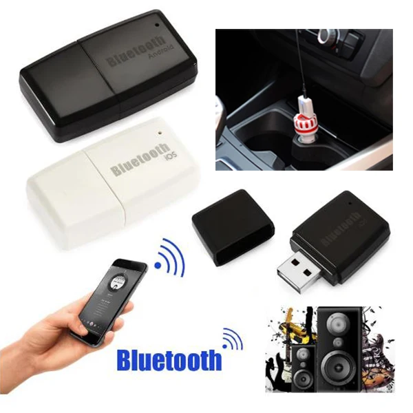5 V Автомобильное соединение через usb и беспроводное Bluetooth стерео Adapter4.1