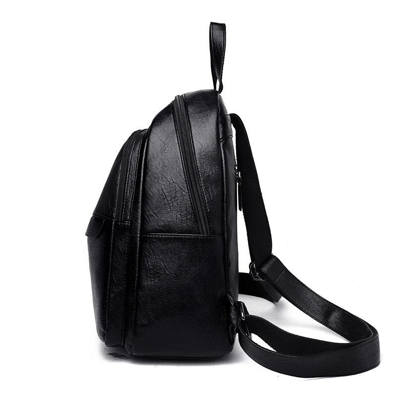 Рюкзак женский из искусственной кожи вместительный Повседневный школьный |