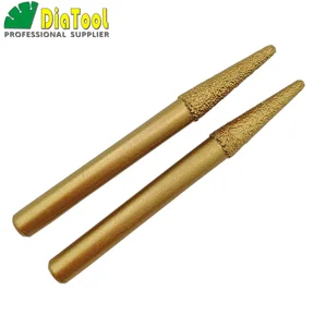 SHDIATOOL 2 шт. 8-330 мм с ЧПУ конусом шар-конец резак резьба по камню инструменты гранит мрамор Конус Мяч класса камень резак борфрезы