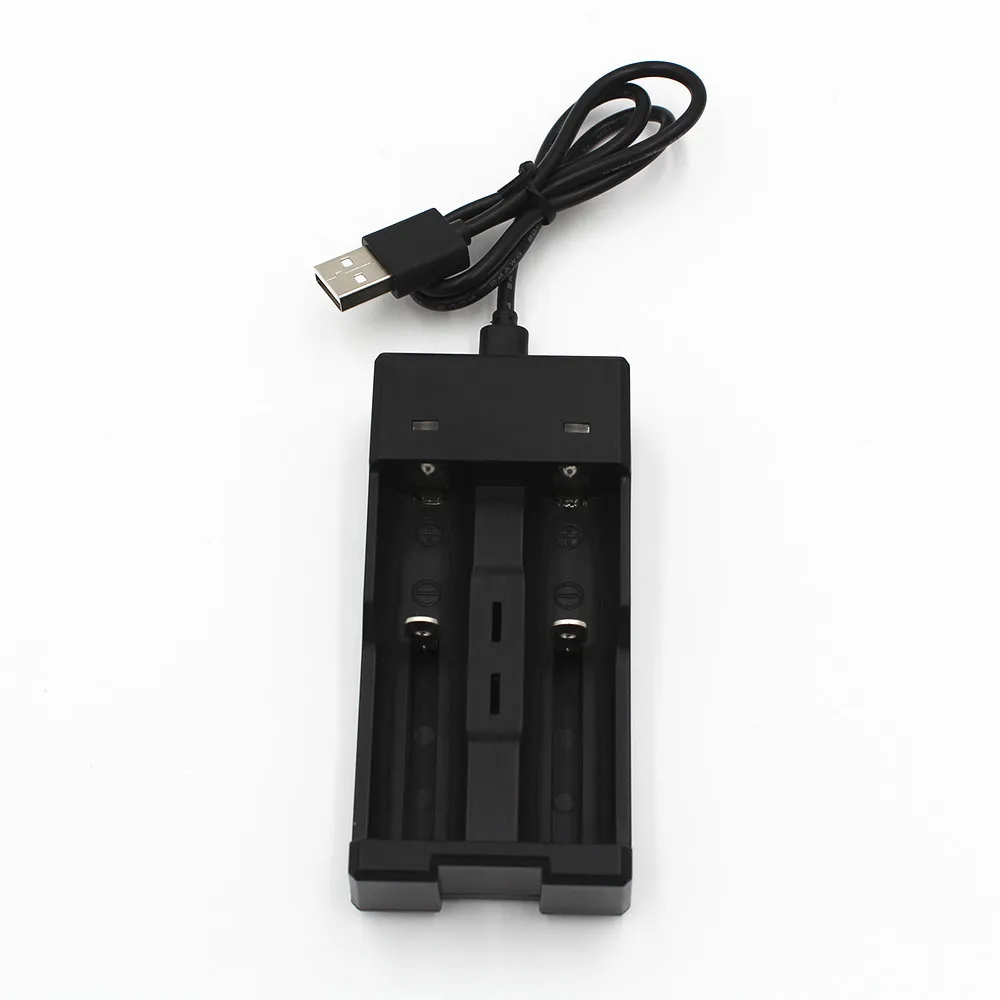 2 шт. 3 7 V 14500 1200mAh AA Li-Ion Перезаряжаемые Батарея для фонарик Фонарь + CR123A 16340 18650 USB
