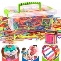 intelligence creative stick building block plastic smart stick toy for kindergarten kid children diy educational inactive toys