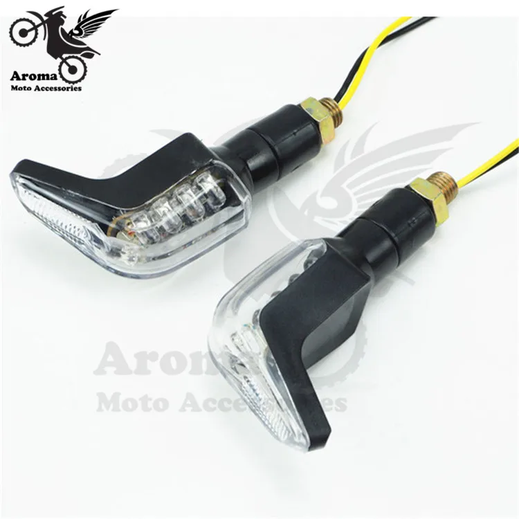 Универсальный светодиодный указатель поворота для мотоцикла 10 мм yamaha honda suzuki