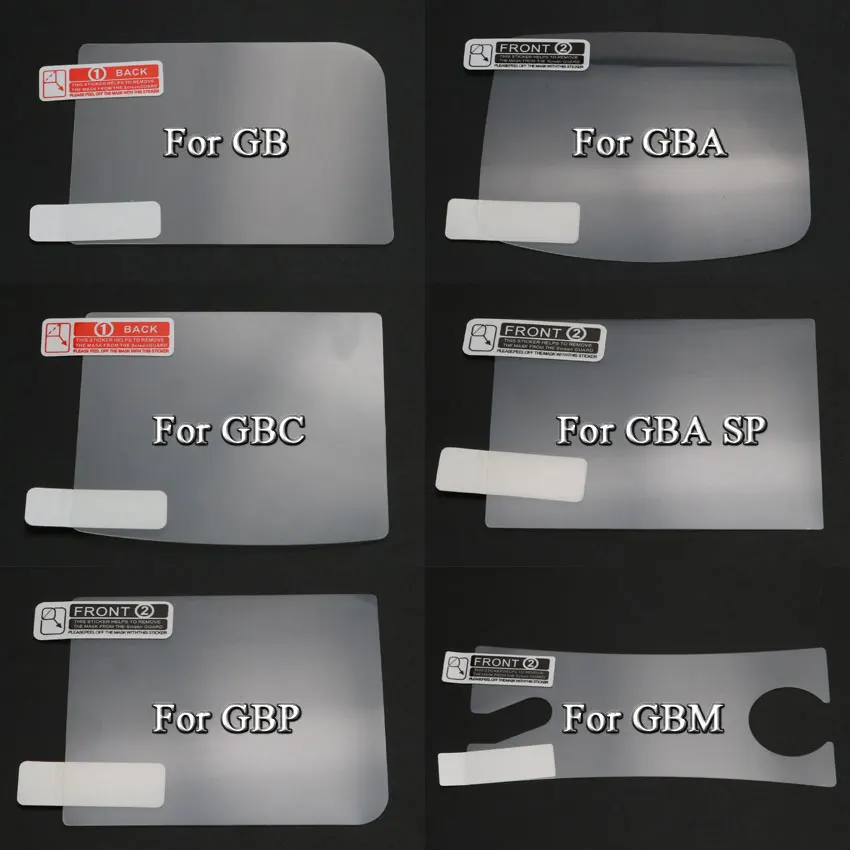 Прозрачная пластиковая защитная пленка для ЖК дисплея 6 шт.|Запасные части| |