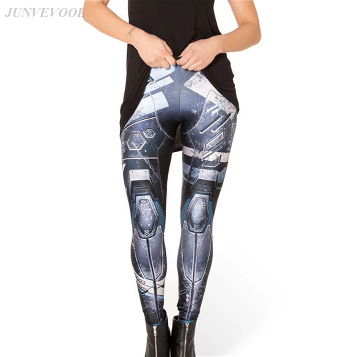 

Robot Pencil Pant Autumn Fitness 3D Women Leggins Sexy Push Up Trousers Harajuku Sportswear Mujer 2017 Newly Workout Legging