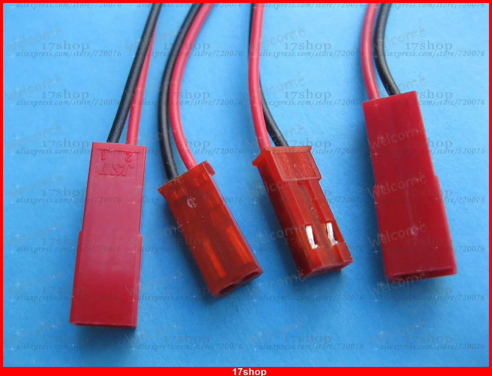 100 пар JST 2-контактный штекер и гнездо разъем с проводом 26AWG 150 мм | Обустройство