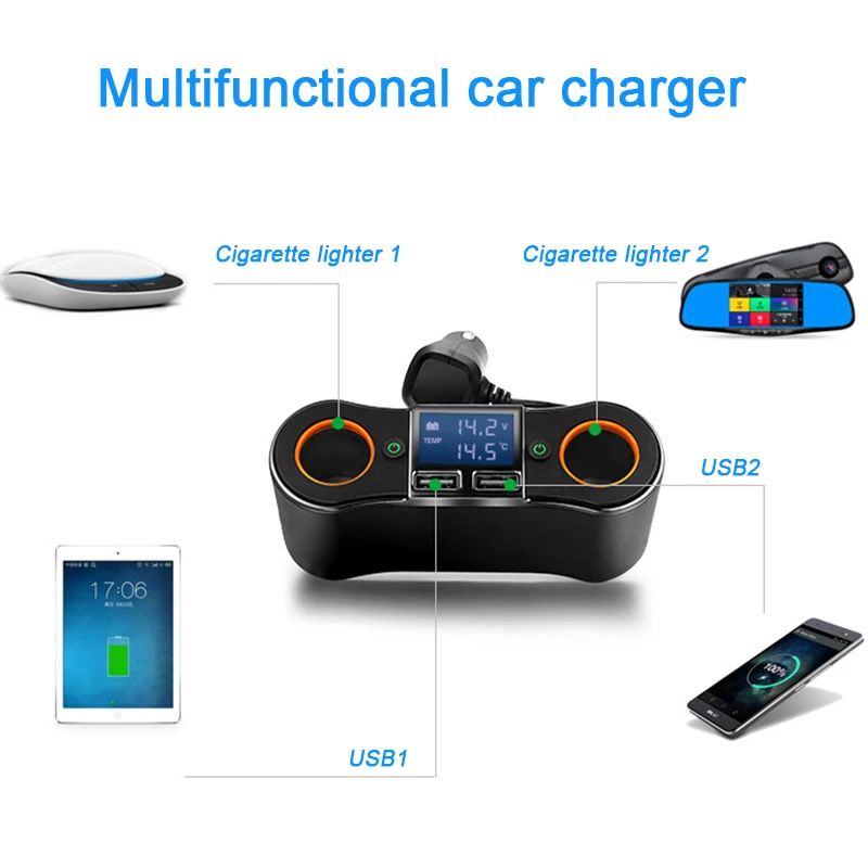 Мощность адаптер Bluetooth Handsfree Car Kit Беспроводной Динамик телефон MP3 плеер Козырьку