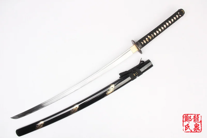 Decorative Sword Ручной Ковки 1045 Углеродистая Сталь Японский Самурай Катана Деревянные