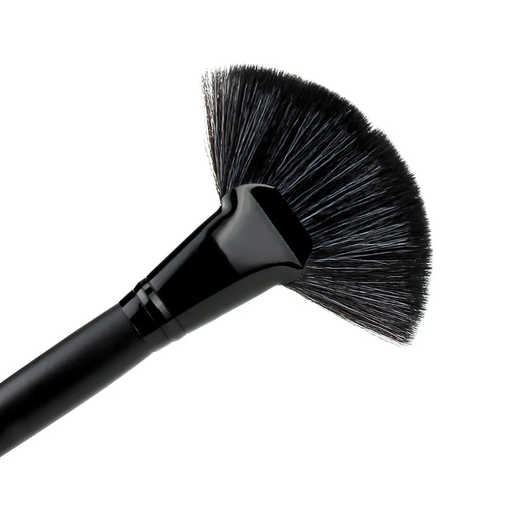 24 Pcs Makeup Brushes Set Professional Natural Soft Hair Wooden Handle Cosmetic Tool Foundation Brush Kit With Black Synthetic L | Красота и