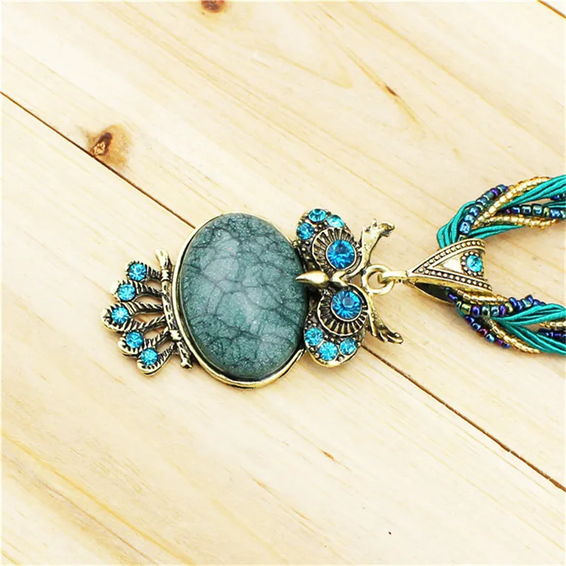 Кулон &quotСова Цепочки и ожерелья Серьги Ювелирные наборы для Для женщин Античная