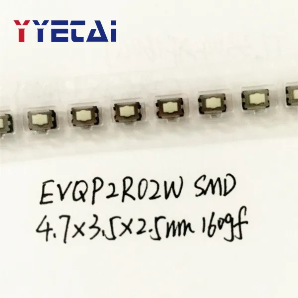 10 шт. EVQP2R02W патч сенсорный переключатель 4 7*3 5*2 5 Кнопка сливы 160 граммов DD|button