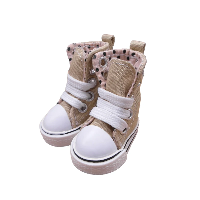 

Tilda 3.8cm Blyth Doll Shoes Canvas Blyth Sneakers for Blythe OB24 BJD 1/8 Boots for KPOP Accessorries for EXO 15cm Dolls