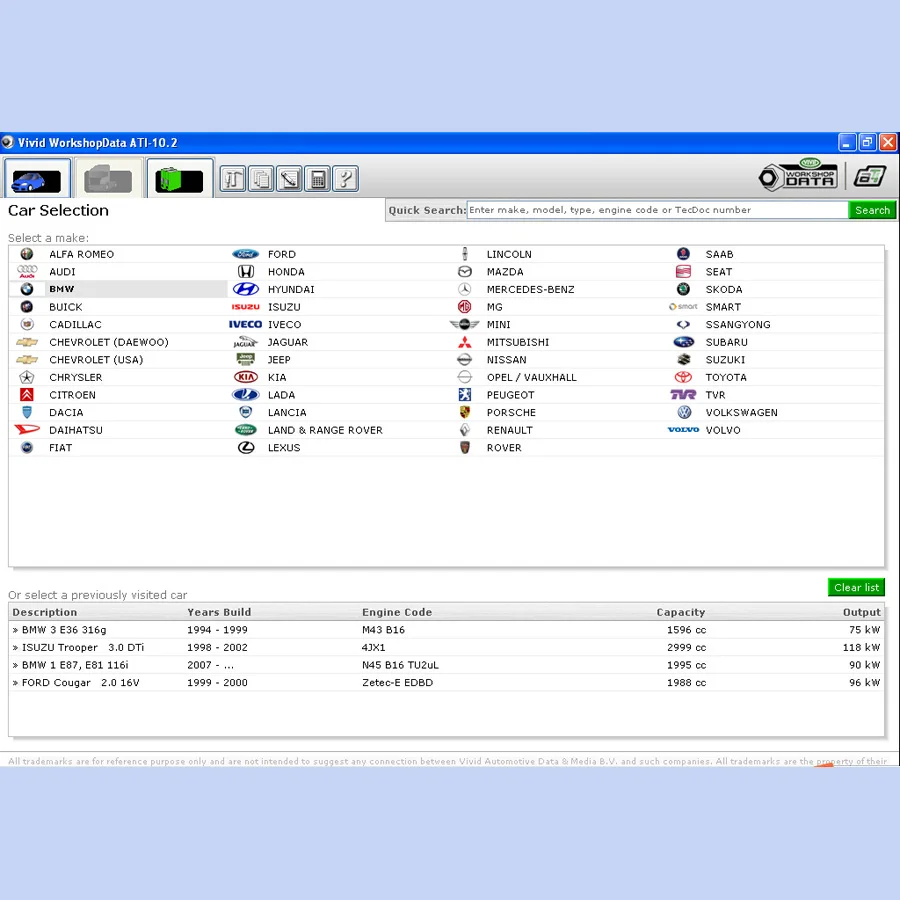 Новейшее программное обеспечение для ремонта автомобиля Alldata 10 53 + Vivid WorkshopData ATI 2