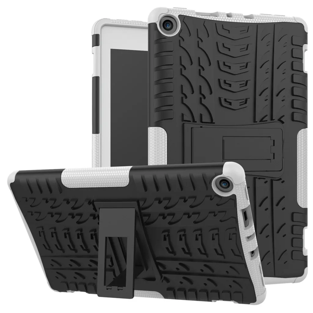 White Чехол для Amazon Kindle Fire HD 8 / гибридный прочный защитный жесткий резиновый чехол-подставка для ПК Kindle Paperwhite# ew - Цвет: White