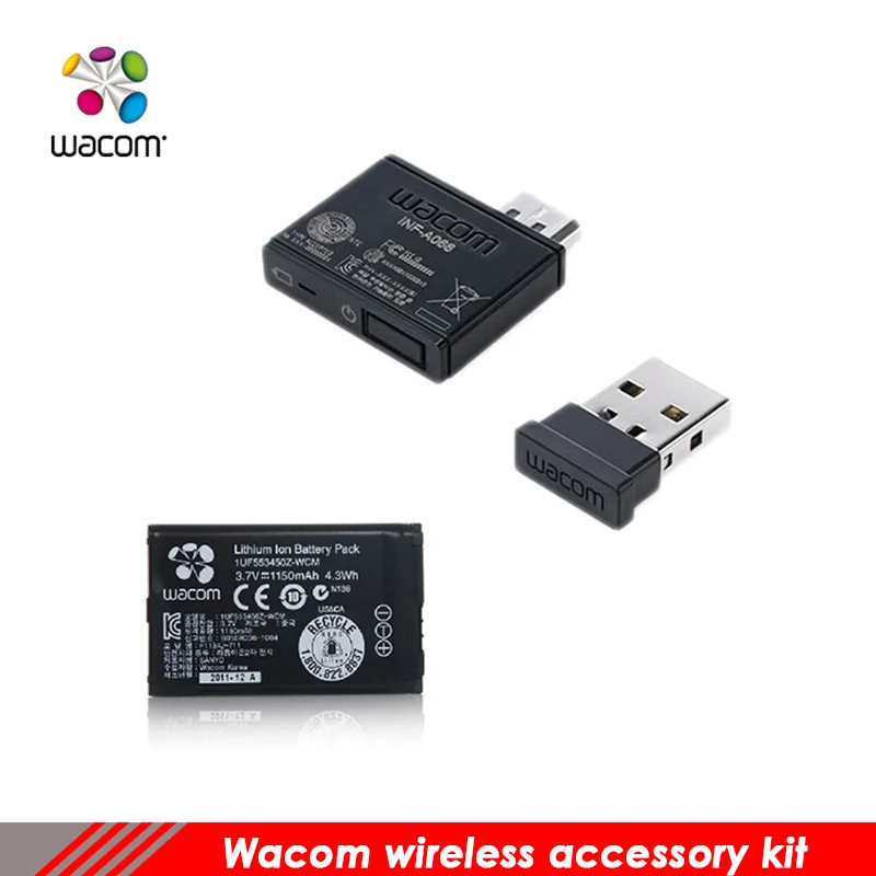 100% оригинальные аксессуары Wacom беспроводной крупным планом макро набор