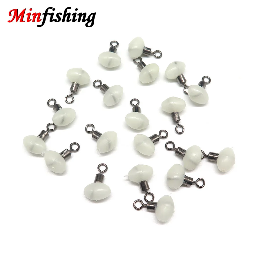 Рыболовные Вертлюги Minfishing 25 шт. бусины для рыбалки вертлюги разъем рыболовных