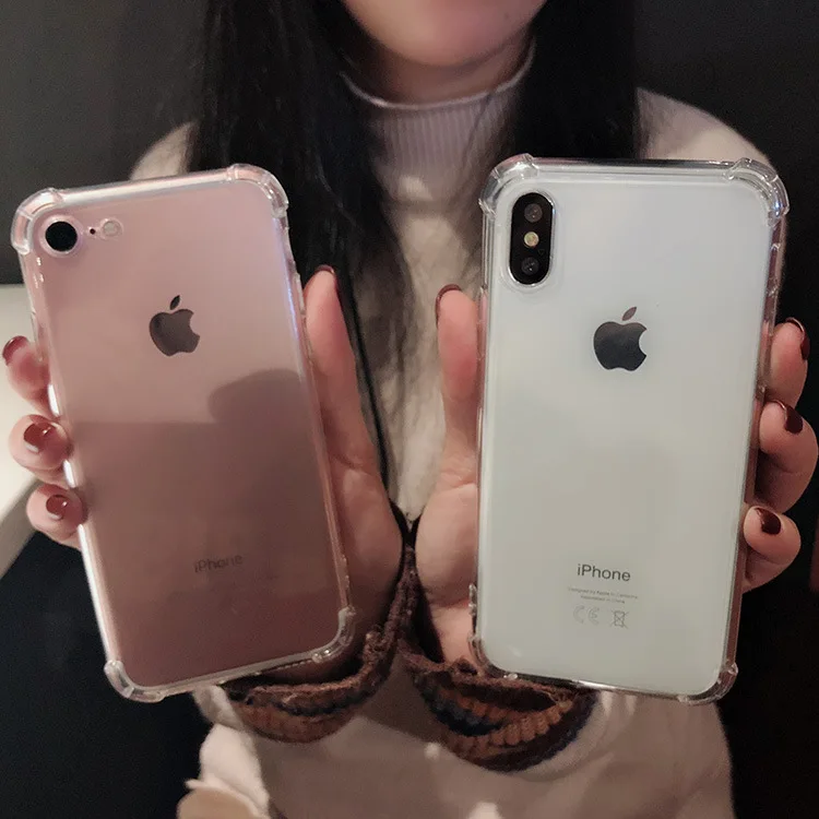 Четырех углах анти осень для iPhoneXs XR Max мобильный телефон оболочки iPhone7 8 6 S Plus