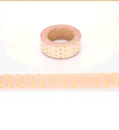 Бесплатная доставка Золотая фольга Васи бумажная лента/зеленый розовый или