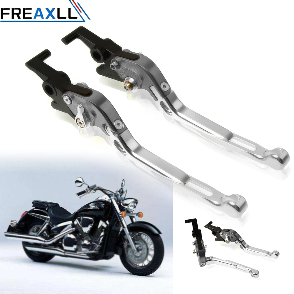 

For Honda Fury VTX1300CX 2009-2019 2010 2011 2012 2013 2014 2015 2016 2017 Motorcycle Accessories Foldable Brake Clutch Levers