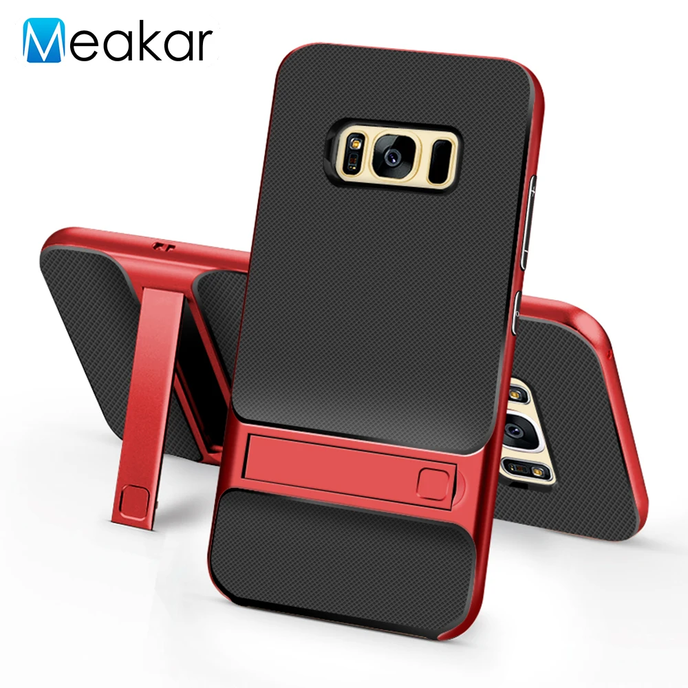 Bracket two-in-one 5.8For Samsung Galaxy S8 Case For Cell Phone Back Cover |