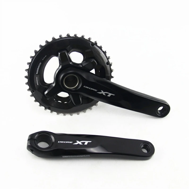 SHIMANO DEORE XT FC M8000 HOLLOWTECH II кривошипная система 2x11 Speed 28 38T 170 мм 175 мм|Шатун и передняя