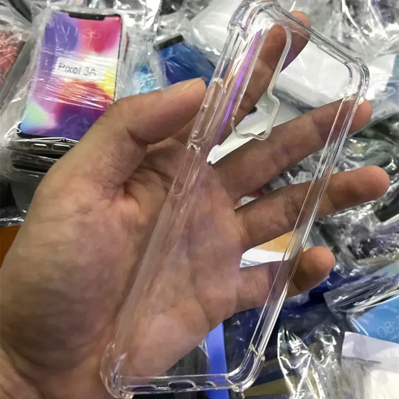 10 шт./лот противоударный Прозрачный чехол для телефона Huawei Honor 20 Pro Nova 4 Lite Enjoy 9S Maimang