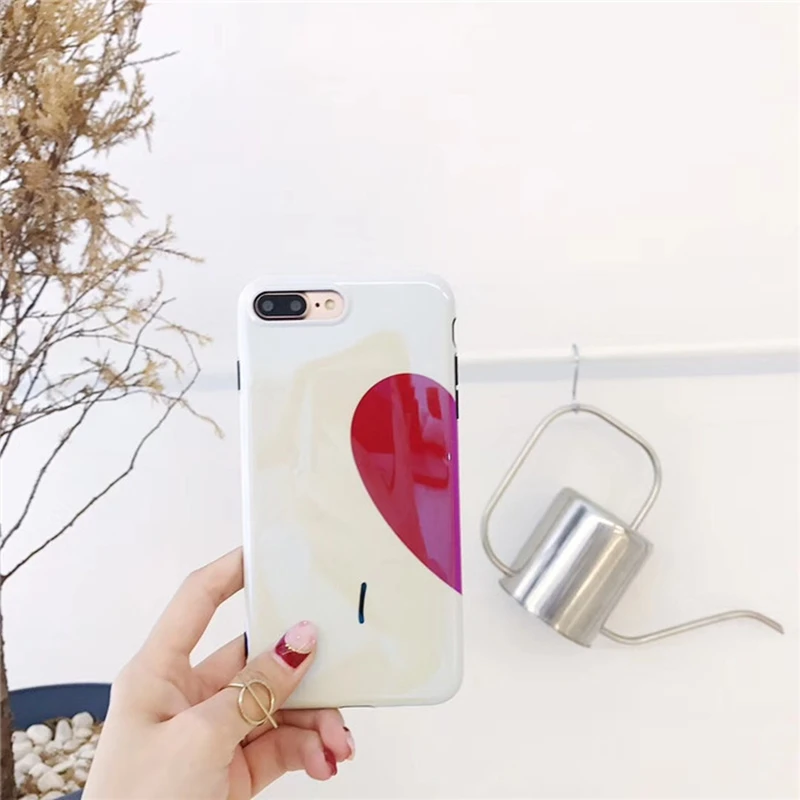 YESPURE Free Shipping Lovers Heart Mobile Accessory Cheap Silicone Phone Back Cover for Iphone X 8 8plus 7 7plus 6 6s 6plus | Мобильные