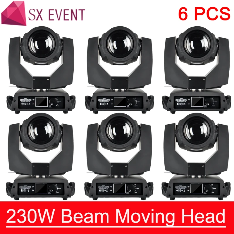 230 Вт движущаяся головка Beam7R движущаяся головка Шарпи луч Лира 230 Вт движущаяся голова светильник луч 230 луч 7R диско светильник s для DJ клуба