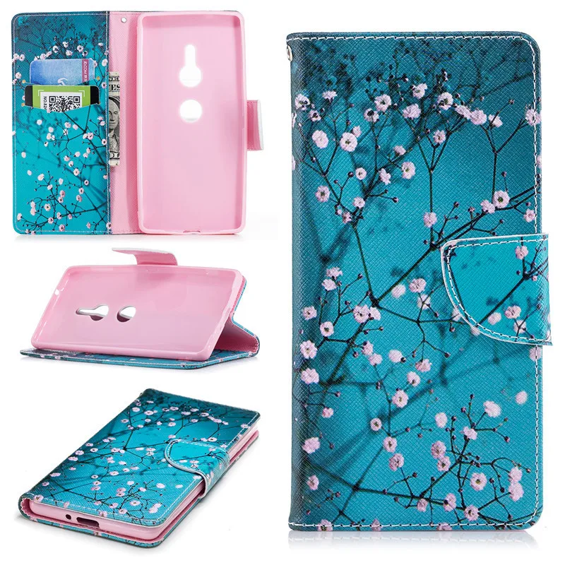 Для Funda Sony experia Xperia Z2 чехол из искусственной кожи чехлы для мобильных телефонов