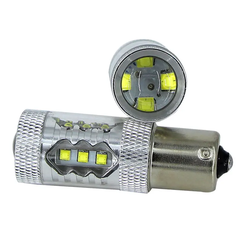 

Apmatauto 2x 1156 CANbus LED 80W Backup Reverse Light for peugeot 307 206 2008 207 308 4008 508 5008 for 301 2014